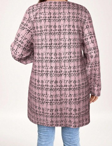 Cardigan SHEIN CURVE, roz