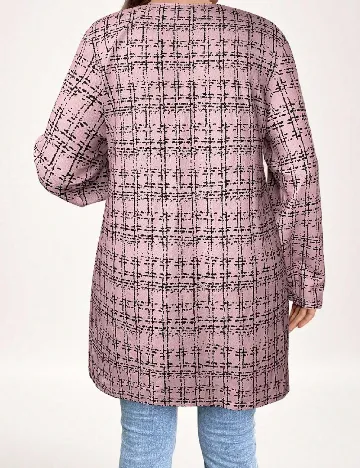 Cardigan SHEIN CURVE, roz