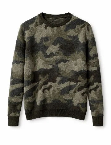 Pulover Pull&Bear, verde