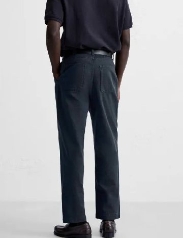 Pantaloni Zara, albastru