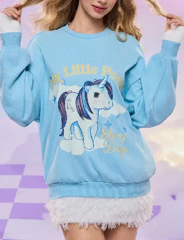 Bluza SHEIN, albastru