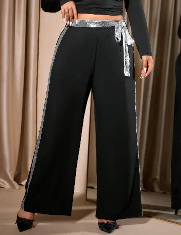 Pantaloni SHEIN CURVE, negru