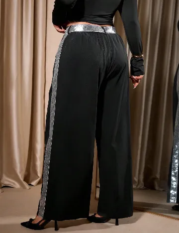 Pantaloni SHEIN CURVE, negru