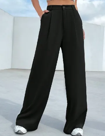 Pantaloni SHEIN, negru