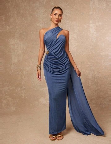 Rochie lunga SHEIN, albastru