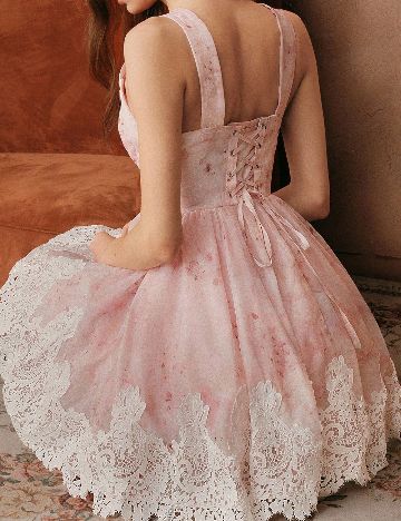 Rochie scurta SHEIN, roz