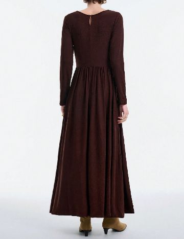 Rochie lunga SHEIN, maro