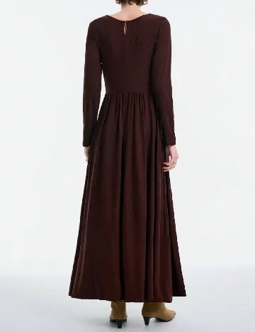 Rochie lunga SHEIN, maro