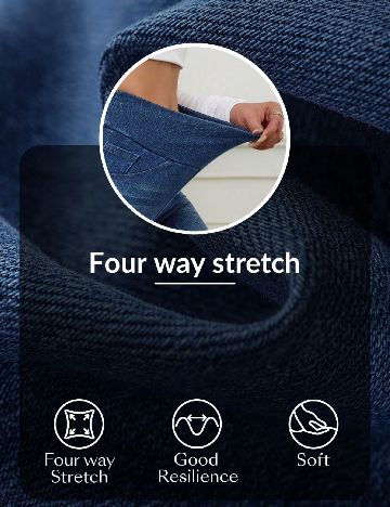 Pantaloni SHEIN, albastru