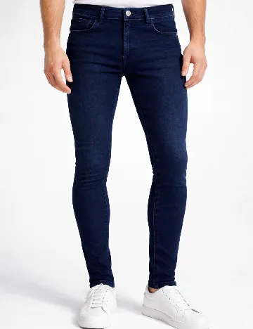 Blugi Bershka, bleumarin