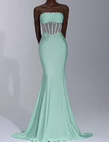 Rochie lunga SHEIN, verde