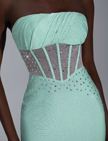 Rochie lunga SHEIN, verde