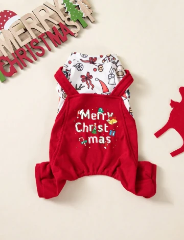 Haina pentru caini SHEIN, rosu