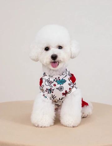 Haina pentru caini SHEIN, rosu