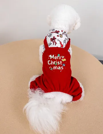 Haina pentru caini SHEIN, rosu