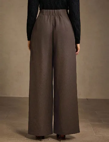 Pantaloni MOTF, maro