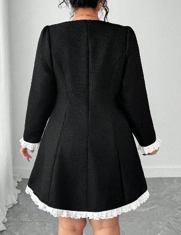 Rochie scurta SHEIN CURVE, negru