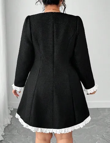 Rochie scurta SHEIN CURVE, negru