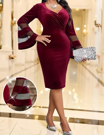 Rochie medie SHEIN CURVE, visiniu