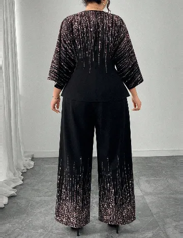 Compleu SHEIN CURVE, negru