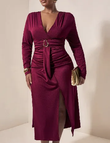 Rochie medie SHEIN CURVE, mov