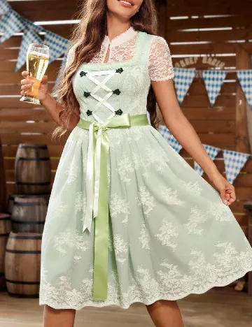 Rochie medie SHEIN, verde