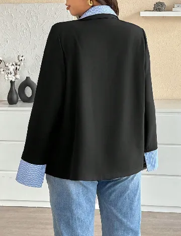 Sacou SHEIN CURVE, negru