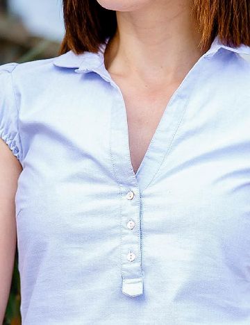 Camasa Zara, bleu