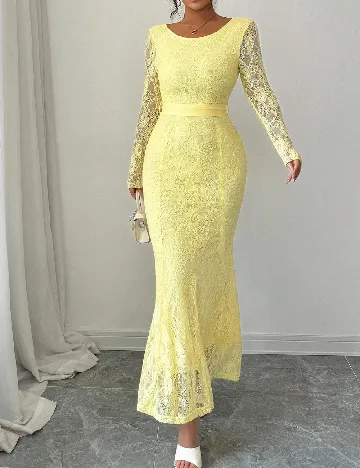 Rochie lunga SHEIN, galben