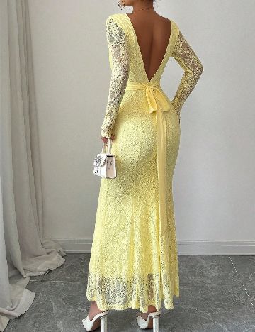 Rochie lunga SHEIN, galben