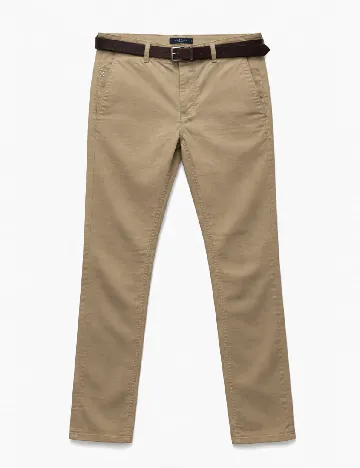 Pantaloni Zara, maro