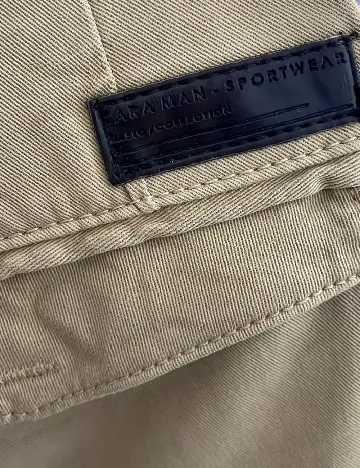 Pantaloni Zara, maro