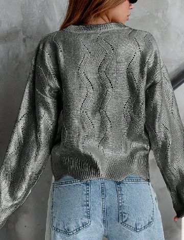 Bluza SHEIN, argintiu