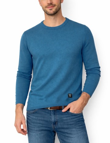 Bluza Pull&Bear, albastru