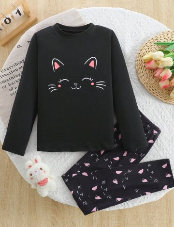 Compleu Shein Kids, negru