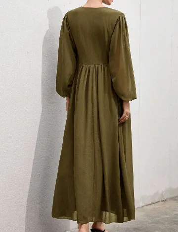 Rochie lunga SHEIN, verde