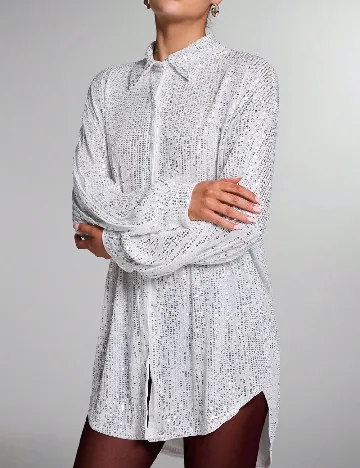 Rochie scurta SHEIN, alb