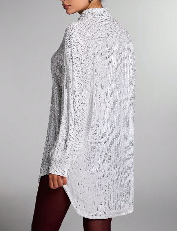 Rochie scurta SHEIN, alb