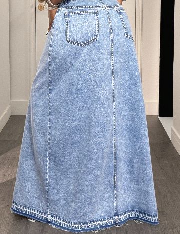 Fusta SHEIN, albastru