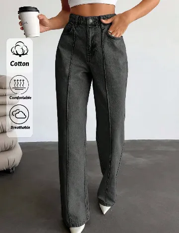 Blugi SHEIN, gri inchis