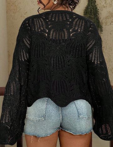 Bluza SHEIN CURVE, negru