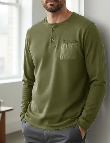 Bluza Pull&Bear, verde