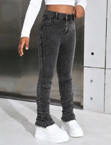 Blugi Shein Kids, gri