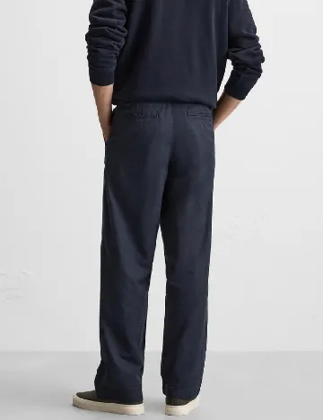Pantaloni Zara, bleumarin