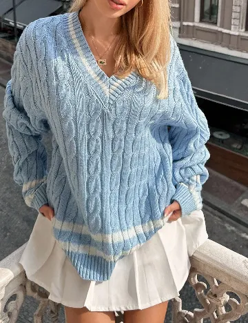 Bluza SHEIN, albastru