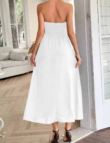 Rochie medie SHEIN, alb