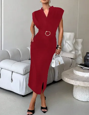 Rochie medie SHEIN, rosu