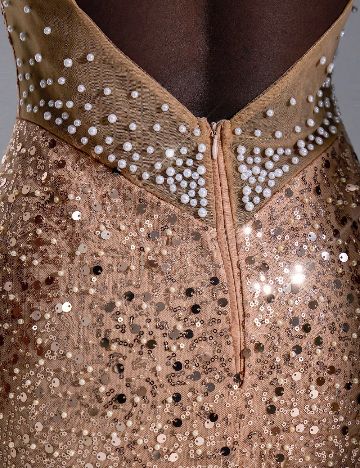 Rochie lunga SHEIN, piersica