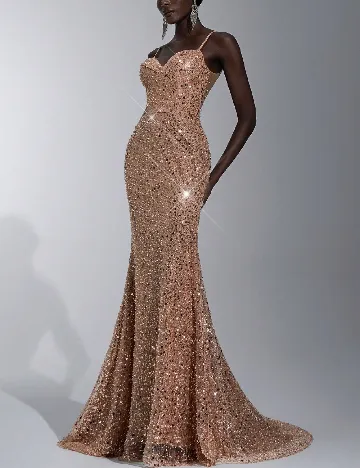 Rochie lunga SHEIN, piersica