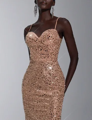 Rochie lunga SHEIN, piersica